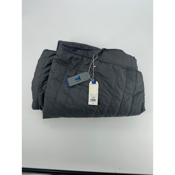 Southern Tide Tide To Trail Polarized Gray Quilted Throw Blanket NEW - Picture 1 of 4